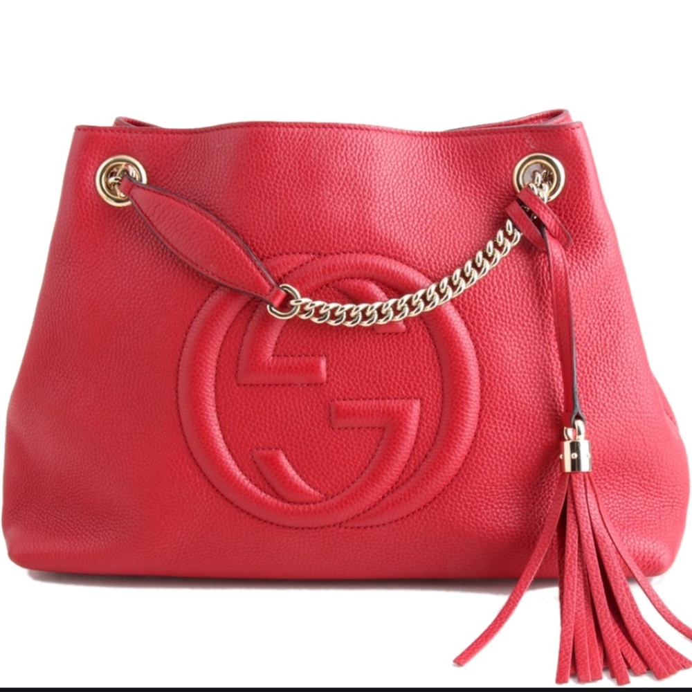 Gucci Soho Leather Medium Shoulder Bag